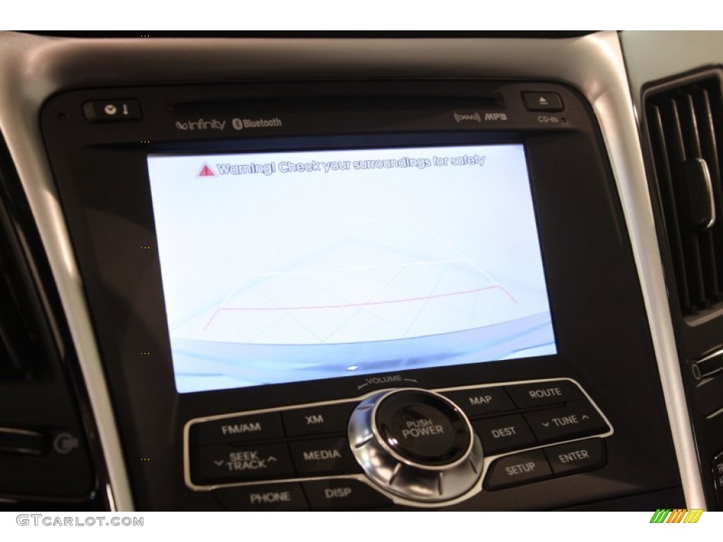 2011 Sonata Limited 2.0T - Midnight Black / Black photo #14