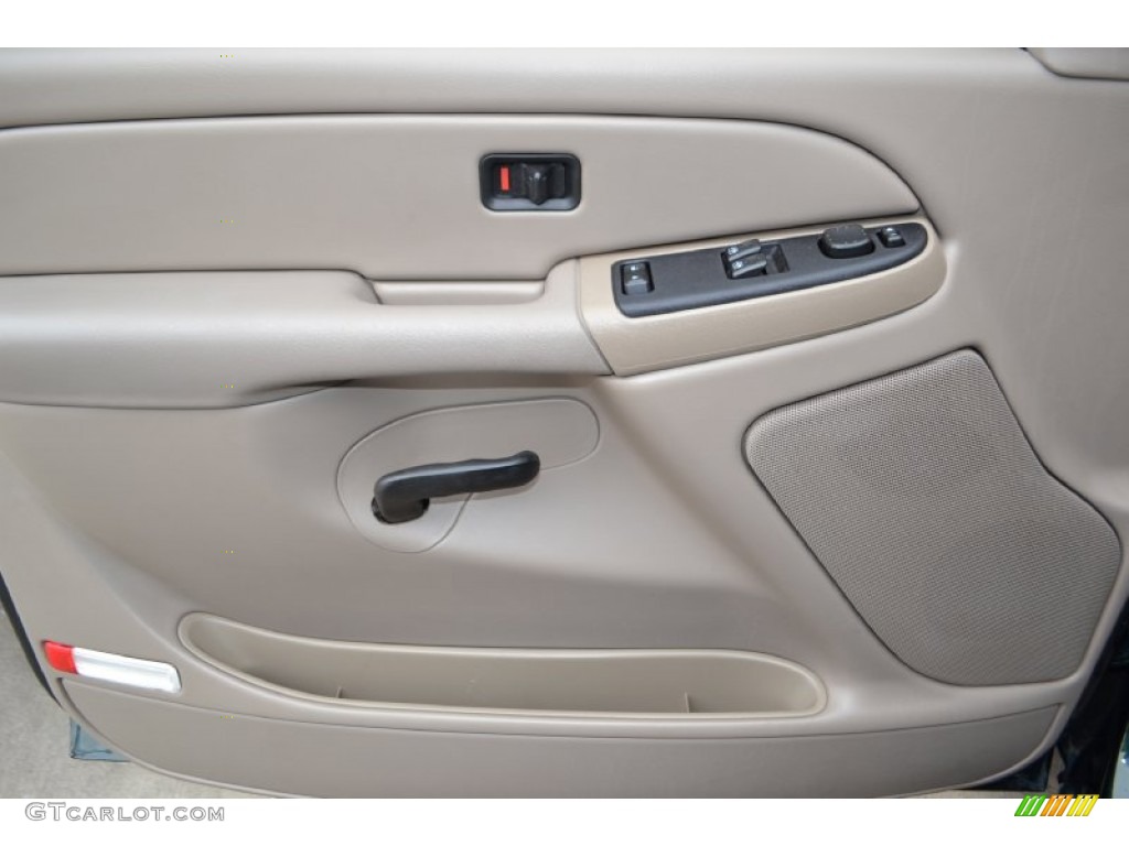 2007 Chevrolet Silverado 1500 Classic LT Extended Cab Tan Door Panel Photo #78149025
