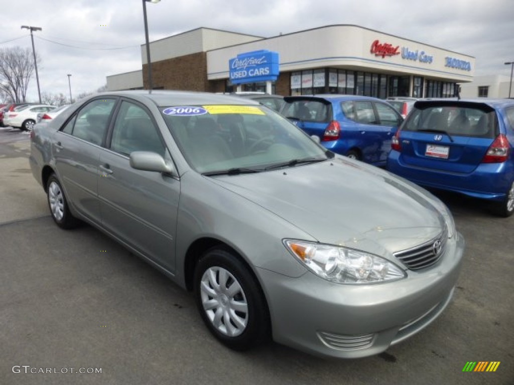 2006 Camry LE - Mineral Green Opal / Taupe photo #1