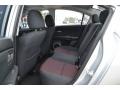 2006 Mazda MAZDA3 Black/Red Interior Rear Seat Photo