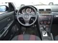 2006 Mazda MAZDA3 Black/Red Interior Dashboard Photo