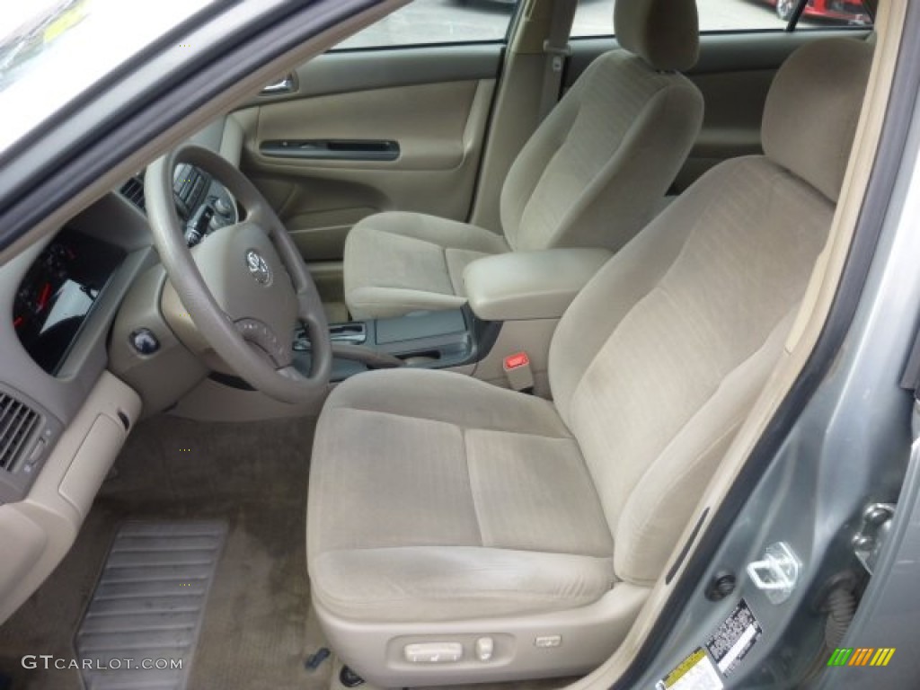 2006 Camry LE - Mineral Green Opal / Taupe photo #14