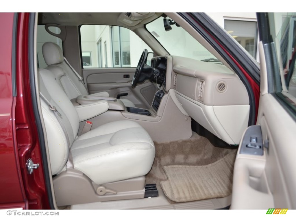 2004 Yukon SLT - Sport Red Metallic / Neutral/Shale photo #10