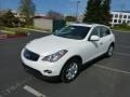 Moonlight White 2010 Infiniti EX 35 Journey Exterior