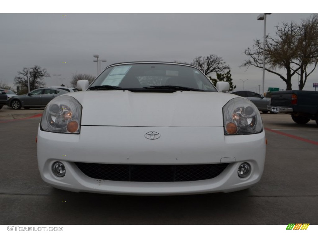2005 MR2 Spyder Roadster - Super White / Tan photo #8