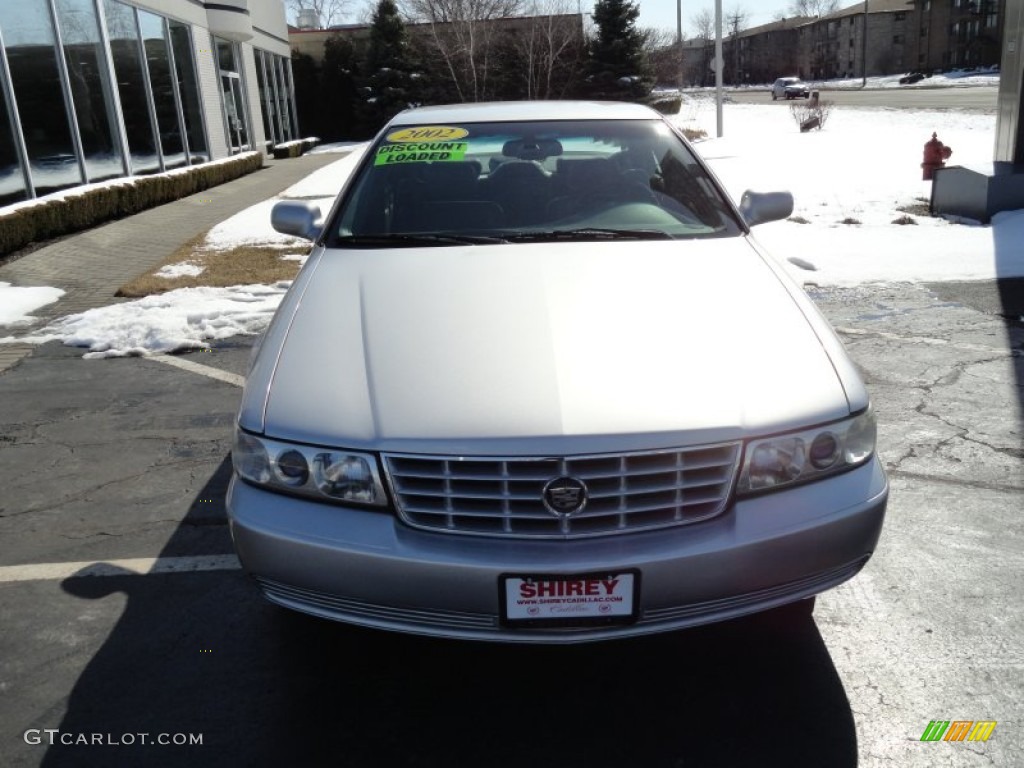 2002 Seville SLS - Sterling Silver / Dark Gray photo #2