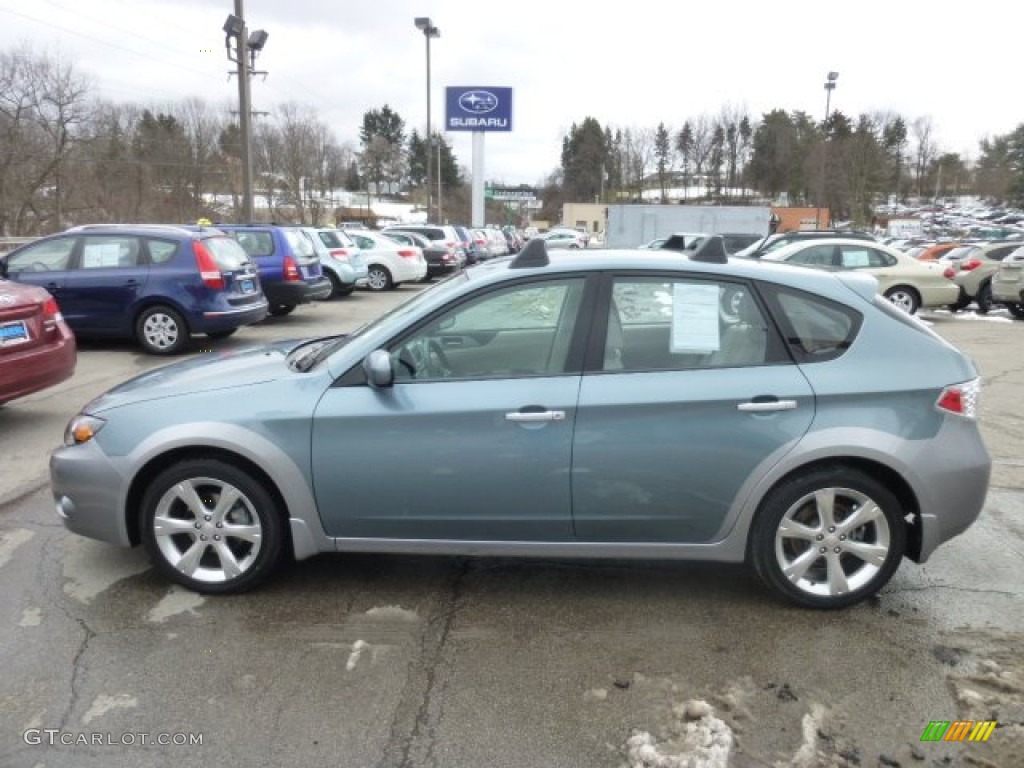 Sage Green Metallic 2010 Subaru Impreza Outback Sport Wagon Exterior Photo #78151653