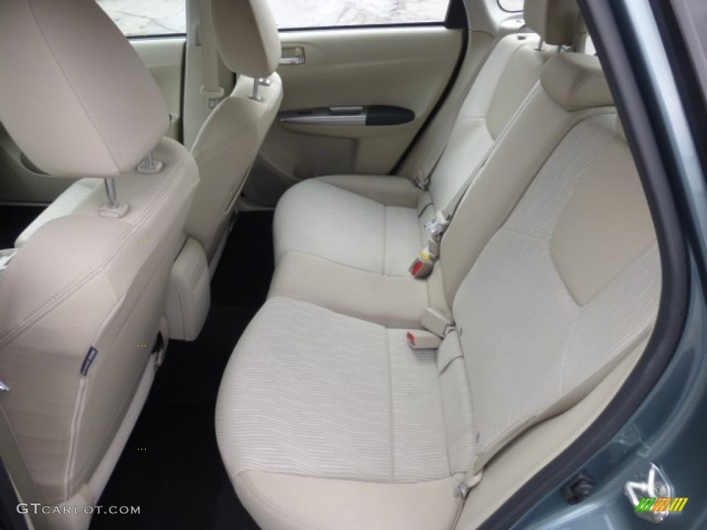 2010 Subaru Impreza Outback Sport Wagon Rear Seat Photos