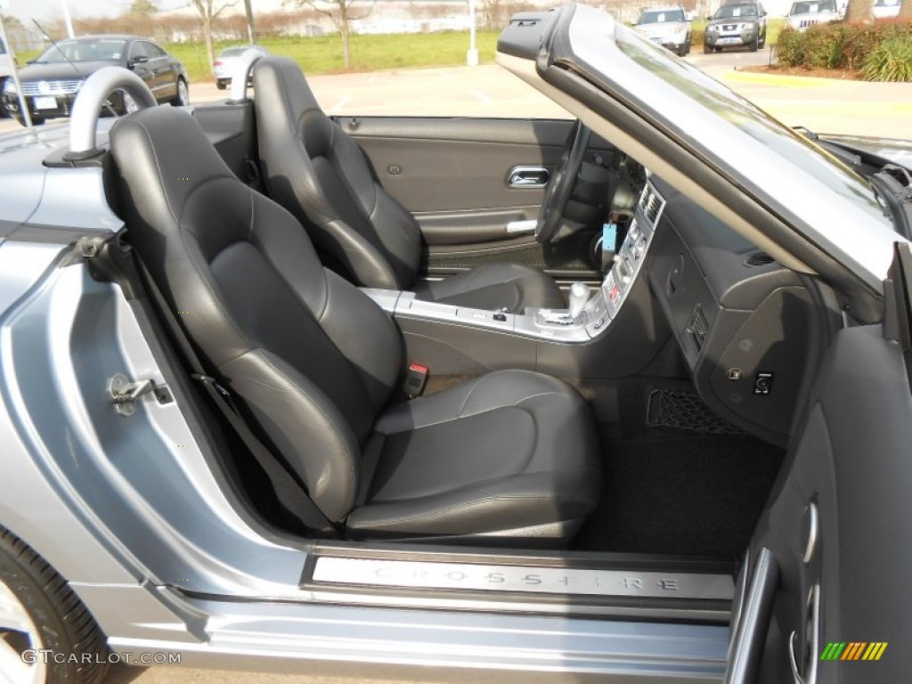 Dark Slate Gray Interior 2007 Chrysler Crossfire Limited Roadster Photo #78152126
