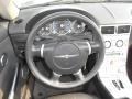 Dark Slate Gray 2007 Chrysler Crossfire Limited Roadster Steering Wheel