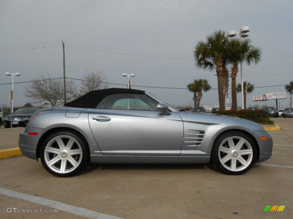 Sapphire Silver Blue Metallic 2007 Chrysler Crossfire Limited Roadster Exterior Photo #78152454