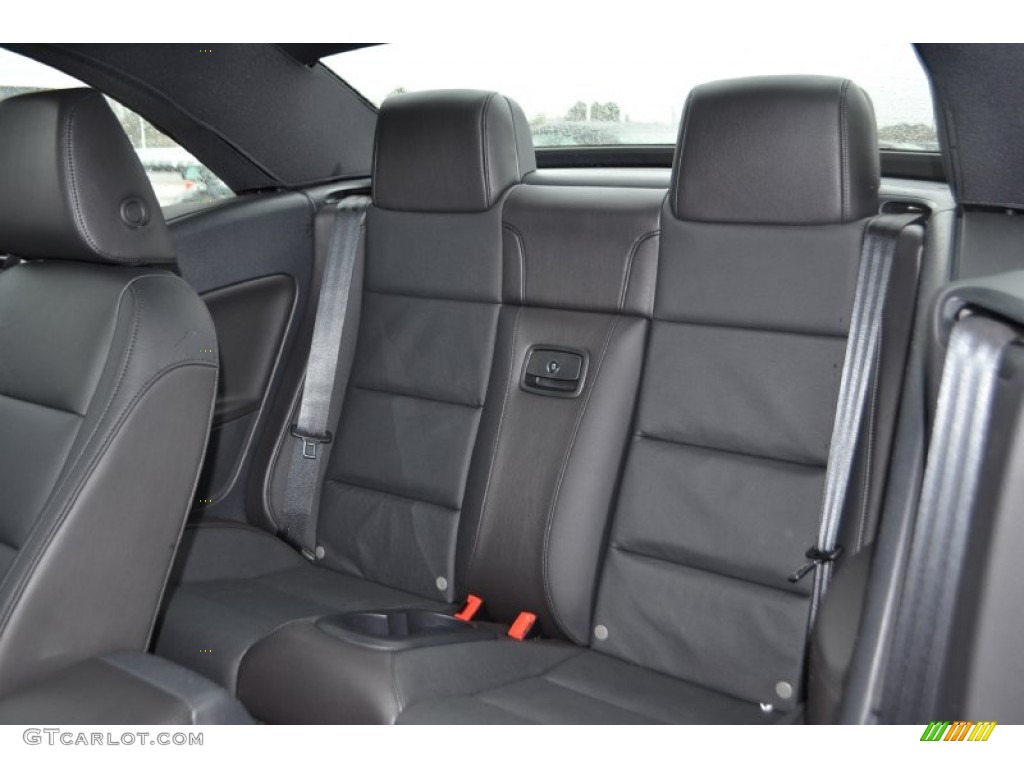 2013 Volkswagen Eos Sport Rear Seat Photos