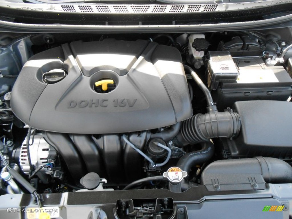 2013 Elantra Limited - Harbor Gray Metallic / Gray photo #17