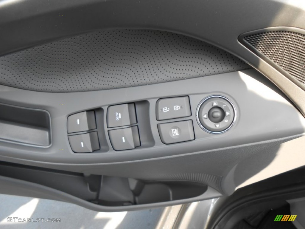 2013 Elantra Limited - Harbor Gray Metallic / Gray photo #23