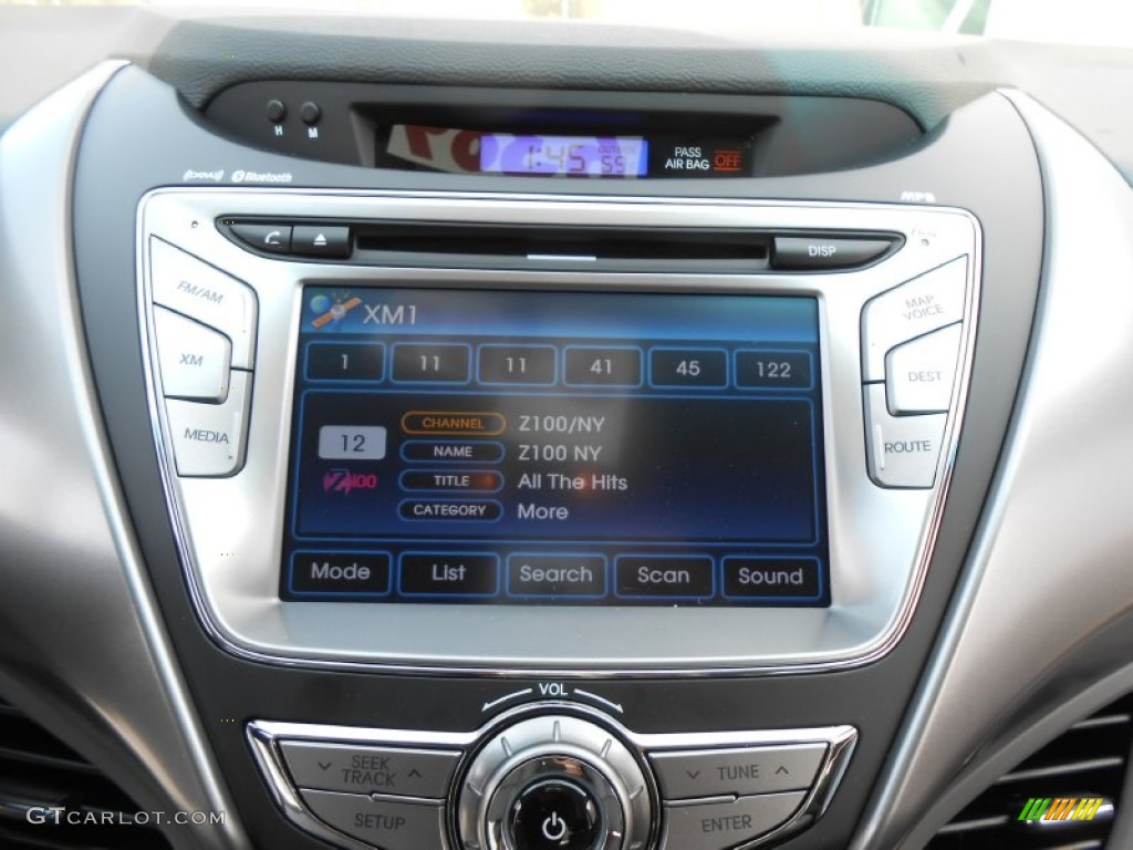 2013 Elantra Limited - Harbor Gray Metallic / Gray photo #29