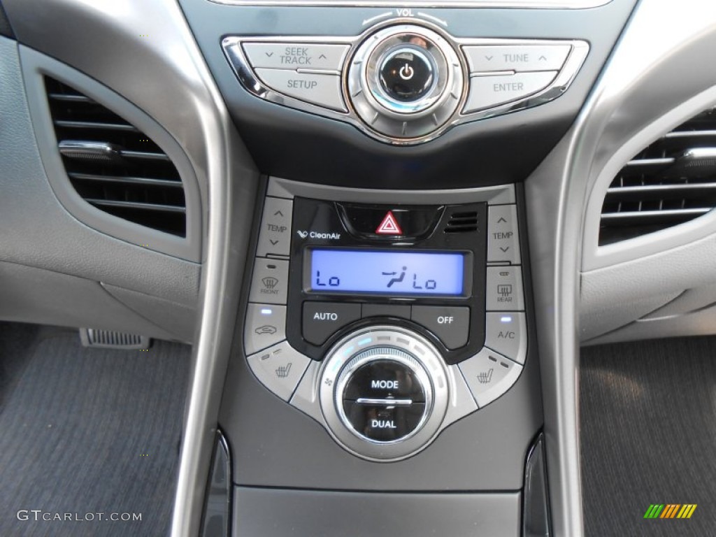 2013 Elantra Limited - Harbor Gray Metallic / Gray photo #30