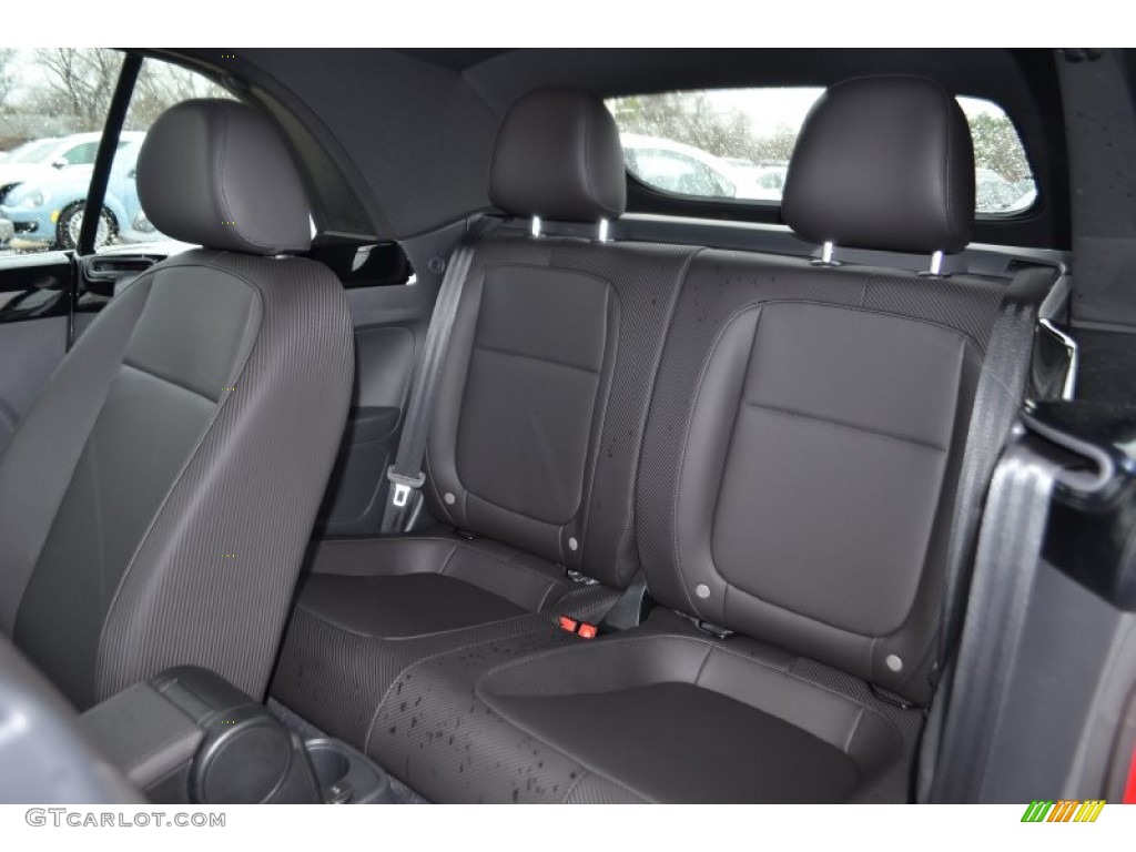 Titan Black Interior 2013 Volkswagen Beetle Turbo Convertible Photo #78153050