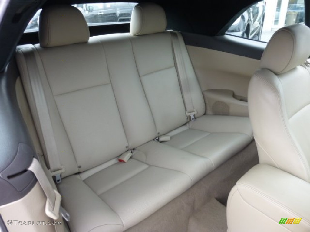 2006 Toyota Solara SLE V6 Convertible Rear Seat Photo #78153383
