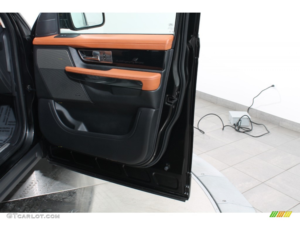 2011 Land Rover Range Rover Sport Autobiography Tan/Ebony Door Panel Photo #78153909