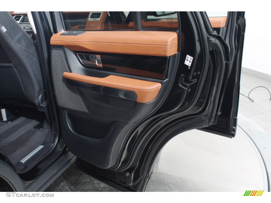 2011 Land Rover Range Rover Sport Autobiography Tan/Ebony Door Panel Photo #78153939