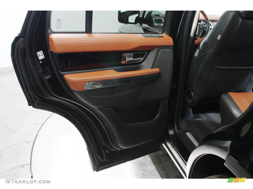 2011 Land Rover Range Rover Sport Autobiography Tan/Ebony Door Panel Photo #78153969