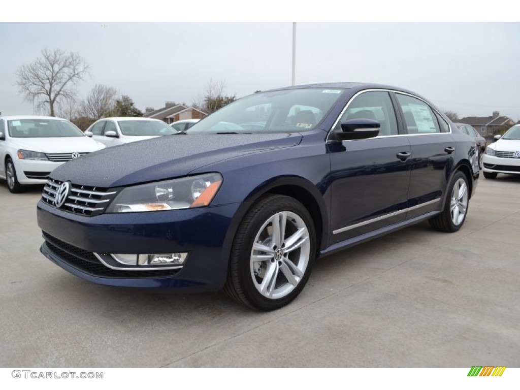 Night Blue Metallic 2013 Volkswagen Passat TDI SE Exterior Photo #78154905