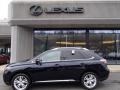 2010 Obsidian Black Lexus RX 450h AWD Hybrid  photo #2
