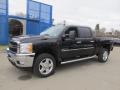 2013 Black Chevrolet Silverado 2500HD LT Crew Cab 4x4  photo #1