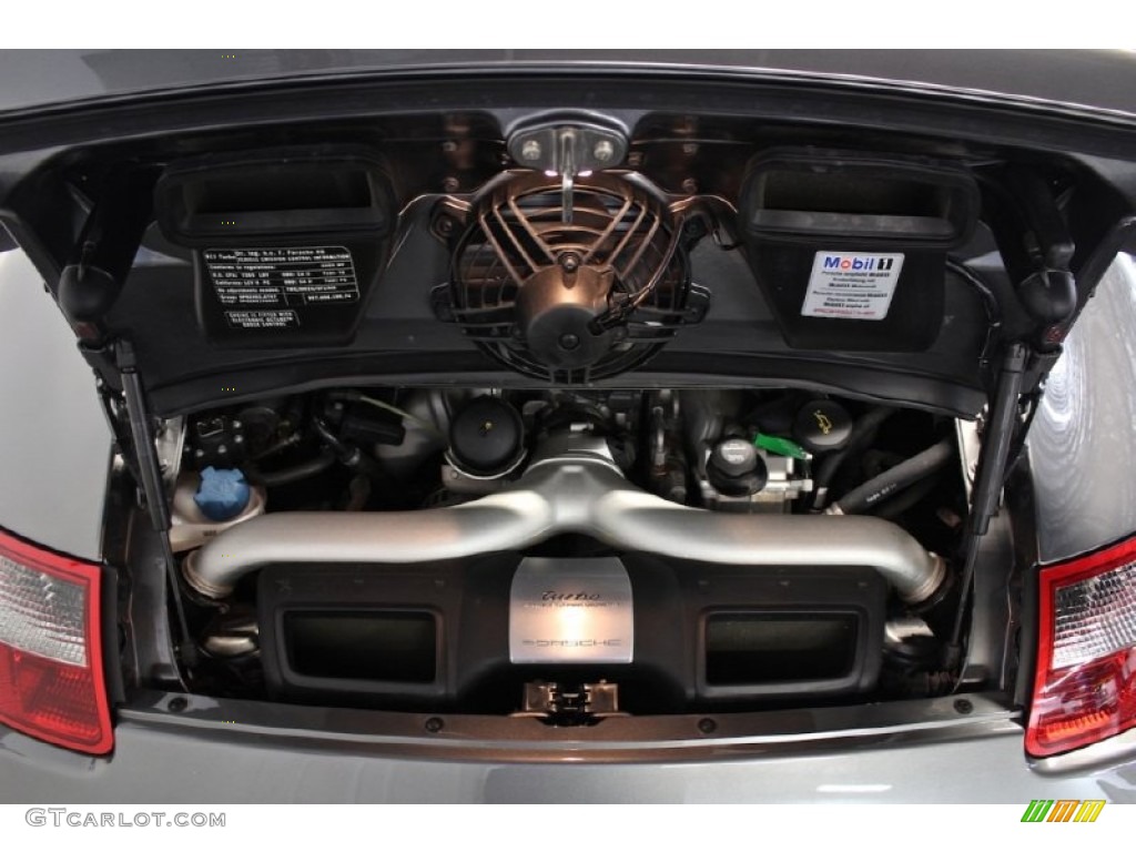 2009 Porsche 911 Turbo Cabriolet 3.6 Liter Twin-Turbocharged DOHC 24V VarioCam Flat 6 Cylinder Engine Photo #78155610