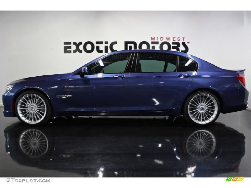 2012 7 Series Alpina B7 xDrive LWB - Alpina Blue / Black photo #1