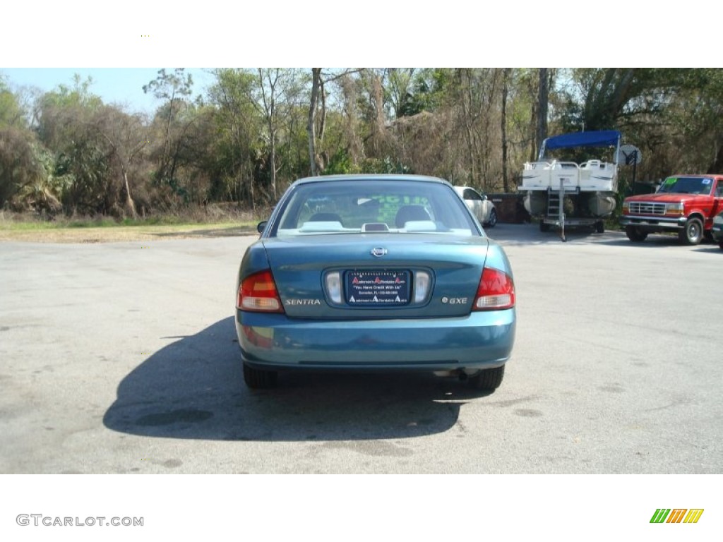 2002 Sentra GXE - Out Of The Blue / Stone photo #4