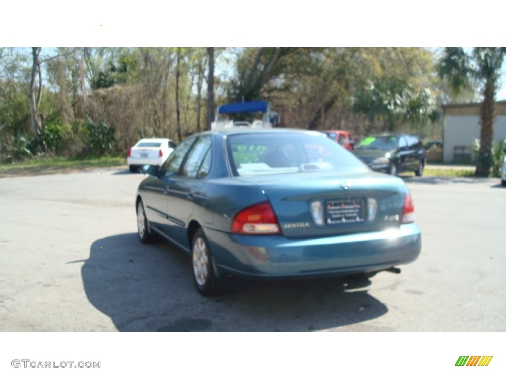 2002 Sentra GXE - Out Of The Blue / Stone photo #5
