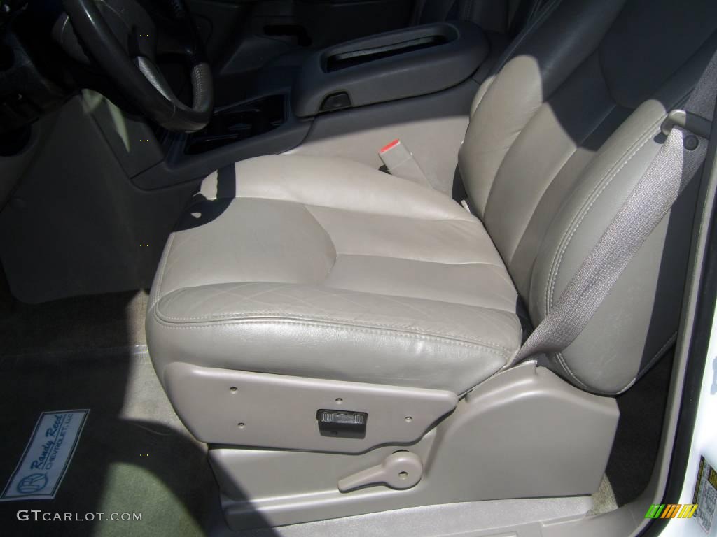 2004 Yukon SLT 4x4 - Summit White / Pewter/Dark Pewter photo #8