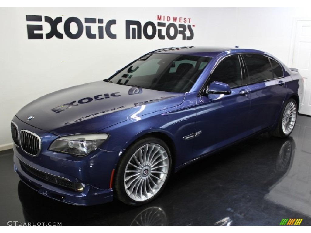 2012 7 Series Alpina B7 xDrive LWB - Alpina Blue / Black photo #9