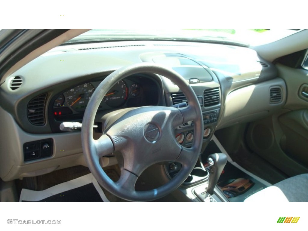 2002 Sentra GXE - Out Of The Blue / Stone photo #10