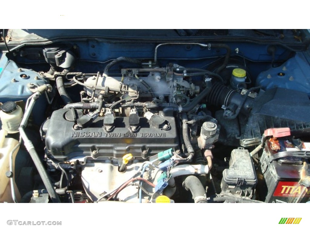 2002 Sentra GXE - Out Of The Blue / Stone photo #16