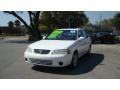 Cloud White 2003 Nissan Sentra GXE Exterior