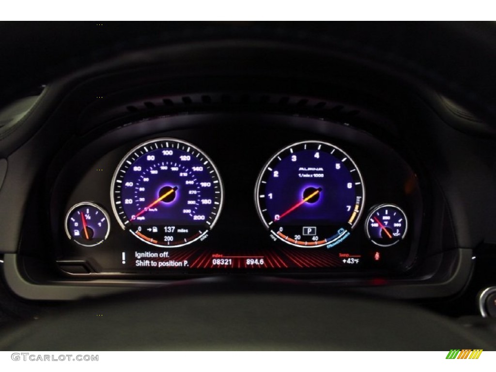 2012 BMW 7 Series Alpina B7 xDrive LWB Gauges Photos