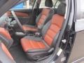 2013 Chevrolet Cruze Jet Black/Brick Interior Interior Photo