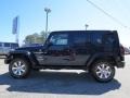 2013 True Blue Pearl Jeep Wrangler Unlimited Sahara 4x4  photo #4