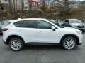 Crystal White Pearl Mica 2014 Mazda CX-5 Grand Touring AWD Exterior