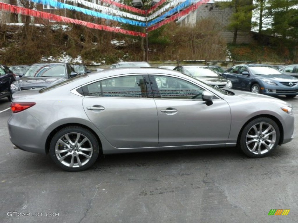 Liquid Siver Metallic 2014 Mazda MAZDA6 Grand Touring Exterior Photo #78159318
