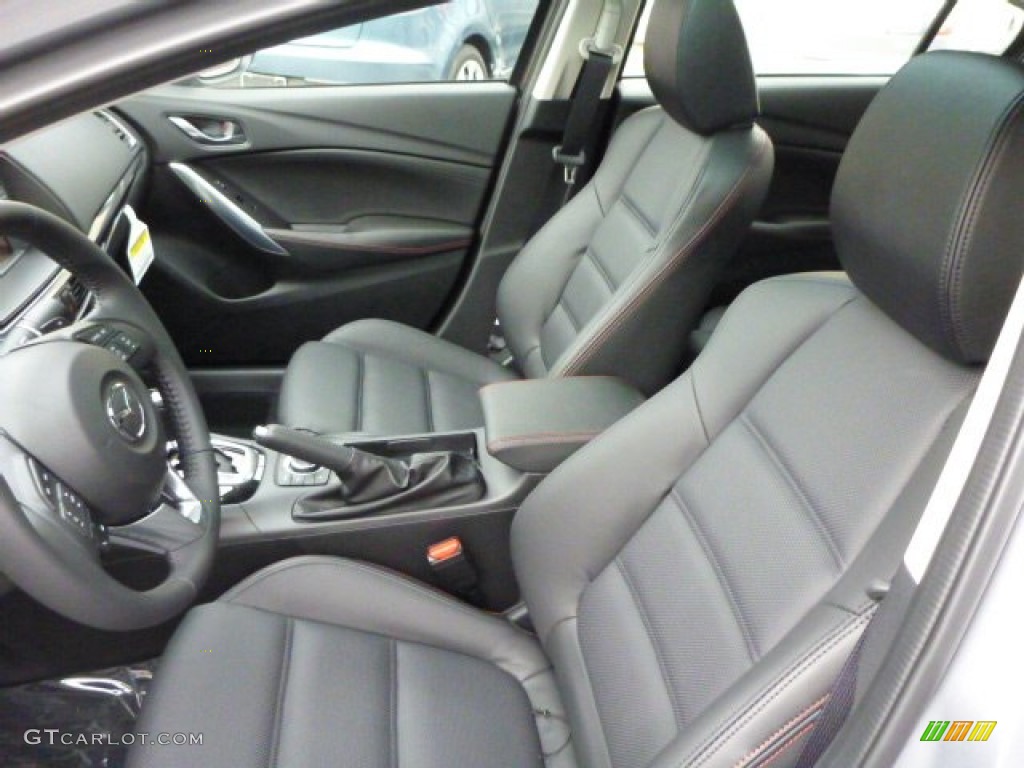 Black Interior 2014 Mazda MAZDA6 Grand Touring Photo #78159386