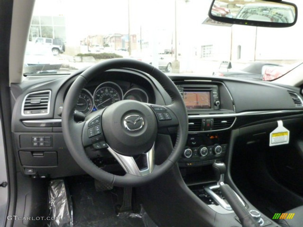 2014 Mazda MAZDA6 Grand Touring Black Dashboard Photo #78159430