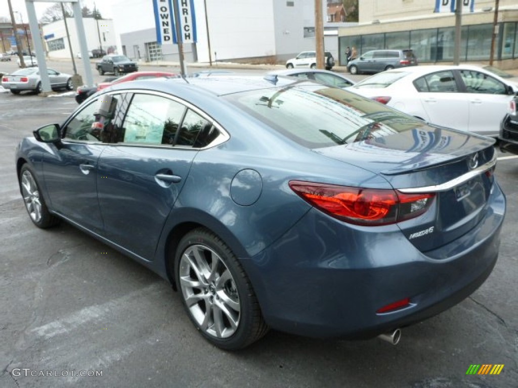 2014 MAZDA6 Grand Touring - Blue Reflex Mica / Black photo #3