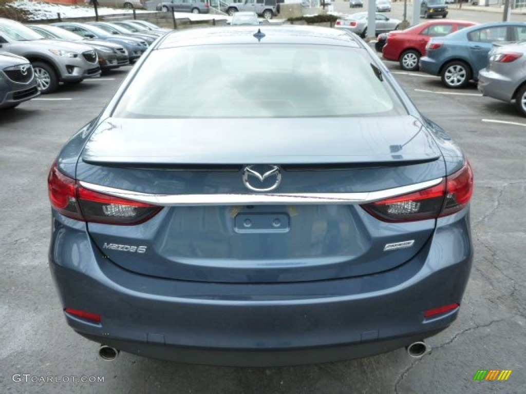 2014 MAZDA6 Grand Touring - Blue Reflex Mica / Black photo #4