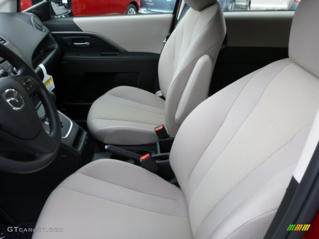 Sand Interior 2013 Mazda MAZDA5 Sport Photo #78160585