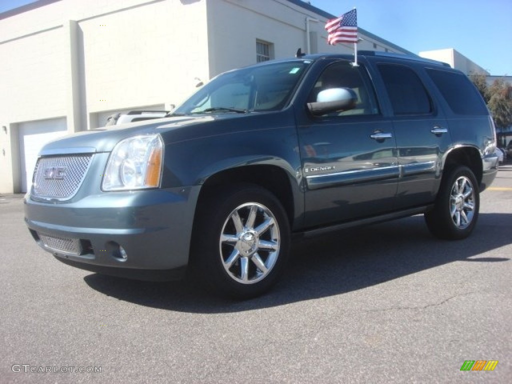 Stealth Gray Metallic 2008 GMC Yukon Denali AWD Exterior Photo #78160813