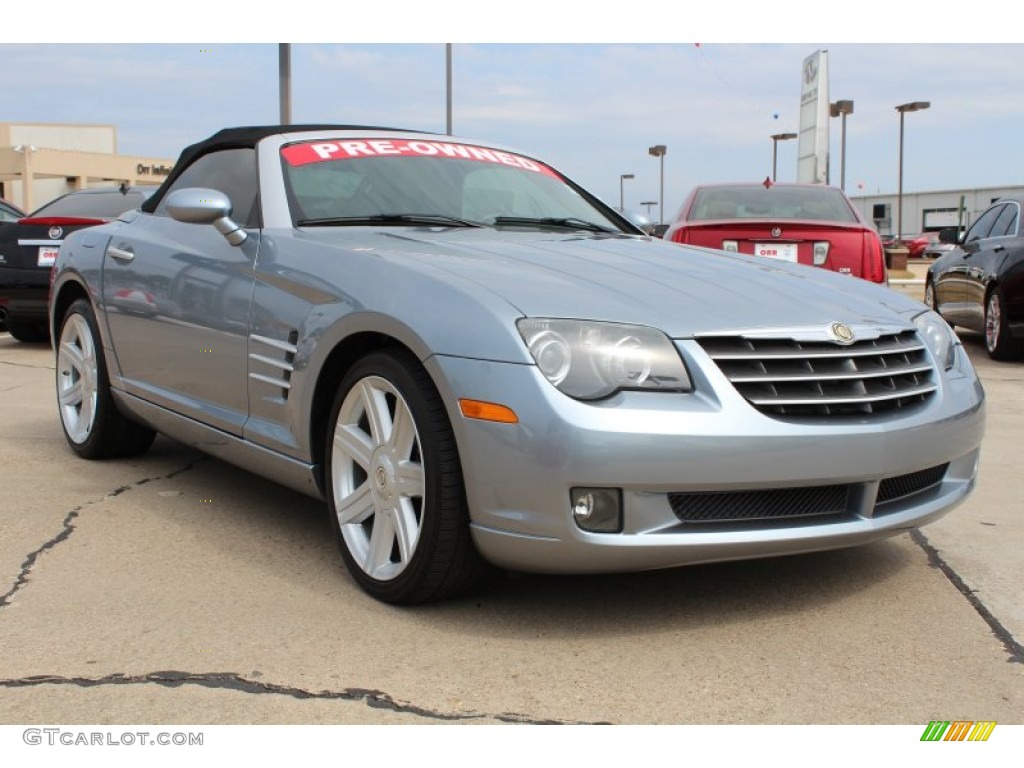 Sapphire Silver Blue Metallic 2007 Chrysler Crossfire Limited Roadster Exterior Photo #78161322