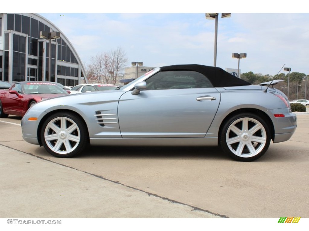 Sapphire Silver Blue Metallic 2007 Chrysler Crossfire Limited Roadster Exterior Photo #78161394
